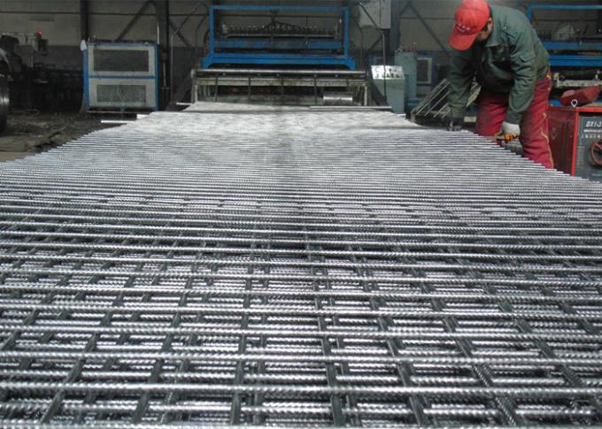 Concreet Gelast BRC de Draadnetwerk 8mm van 100x100 150x150 Met grote trekspanning 2