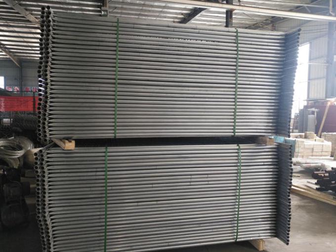 2.1x2.4m HDG Tijdelijke Bouwomheining Panel 60x150mm Verwijderbaar Netwerk 1