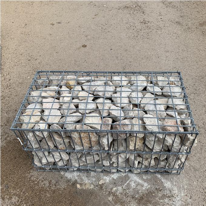 4.5mm Dia 5x10 van de de Kooi Behoudende Muur van het Gatenmetaal de Omheining van de de Oeversdraad Rock Walls 0