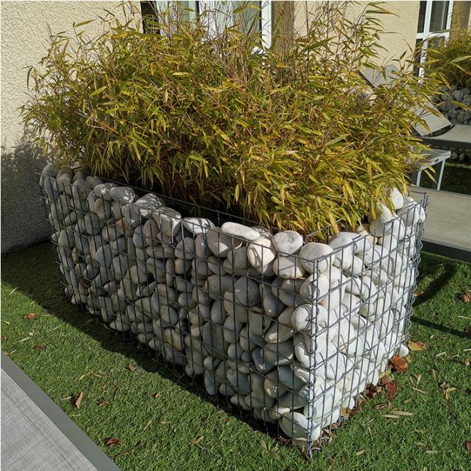 4.5mm Dia 5x10 van de de Kooi Behoudende Muur van het Gatenmetaal de Omheining van de de Oeversdraad Rock Walls 1