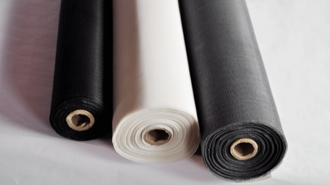 2.4m het Zichtbare van de de Draadvlieg van de Glasvezelklamboe Scherm Mesh Rolls 1