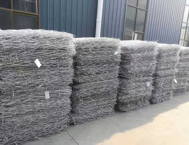 OEM 100×120mm Hete Ondergedompelde Gegalvaniseerde Gabion-Doos die Mesh Bunnings weven 2