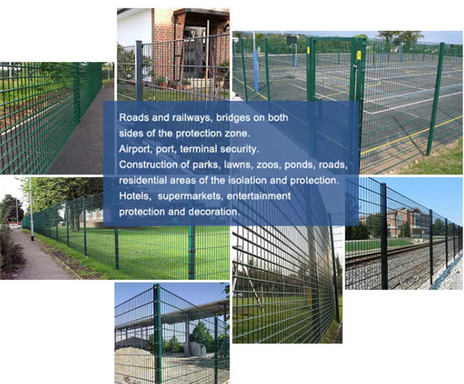 1.03m Dubbele Draad Gelaste Mesh Fence Protective Community Garden Vangrail 868 656 2