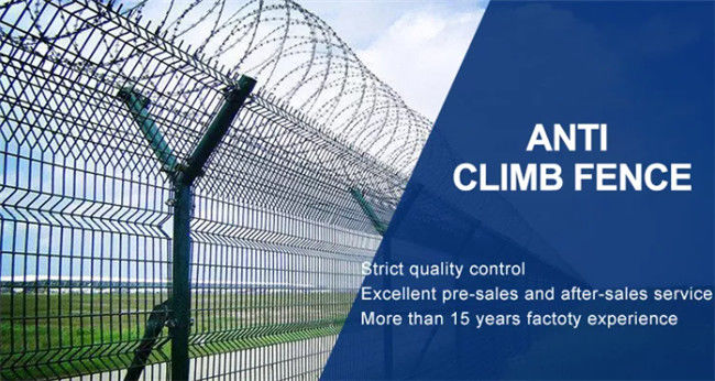 Grensmetaal 3.5mm Anti beklimt Mesh Fence Military Protection 0