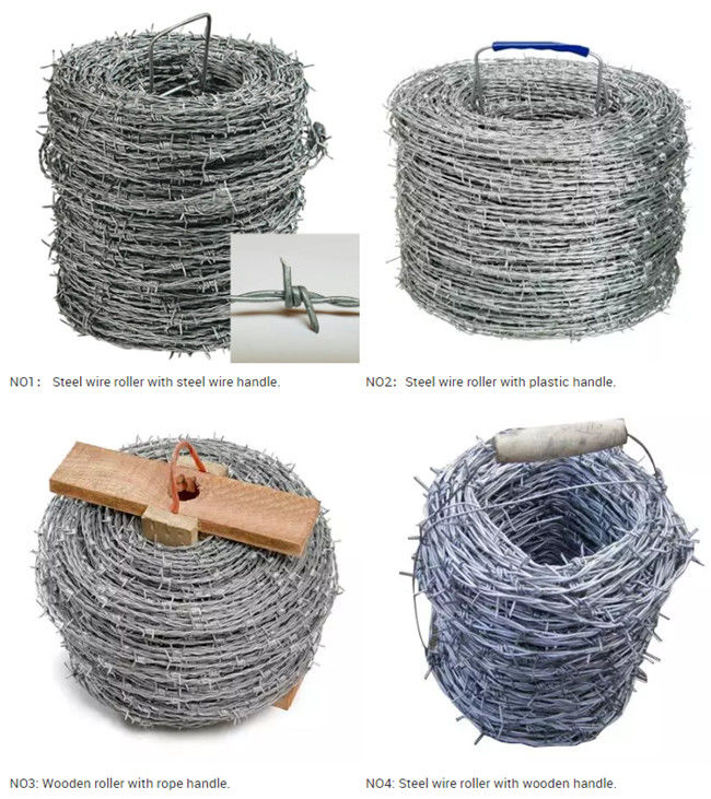 13cm Uit elkaar plaatsend Gegalvaniseerd Prikkeldraad 3mm Dikke Pvc-Omslag 1