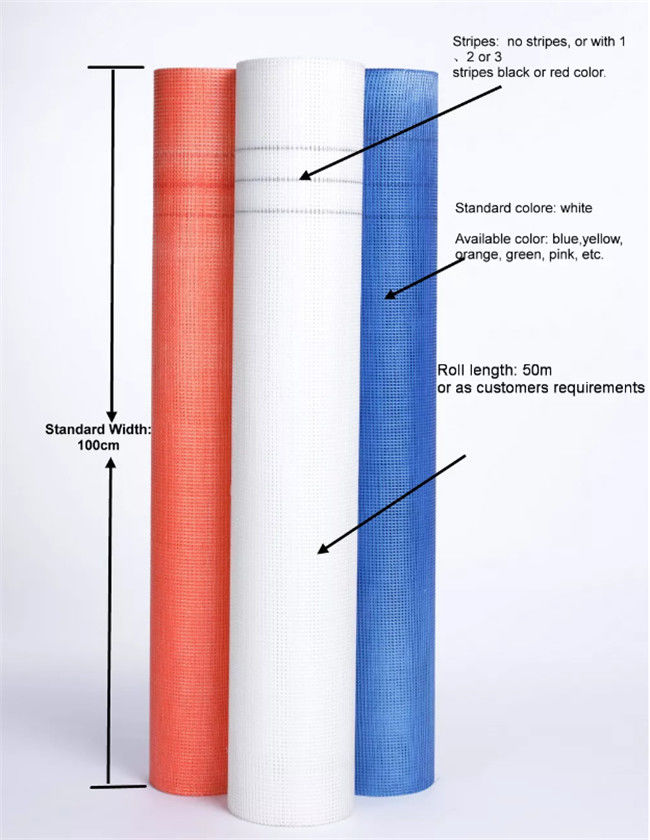De Glasvezeldraad Mesh  For Etics van de effectweerstand 0
