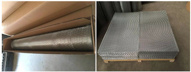 Aangepaste Micro- Gat Uitgebreide Metaaldraad Mesh For Industrial Usages 3