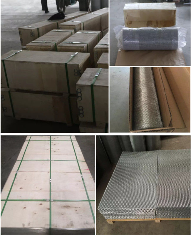Diamond Steel 4*8ft Op zwaar werk berekend Uitgebreid Metaal Mesh Raised 2