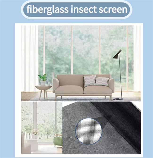 Onzichtbaar Magnetisch Vensteronderzoek Mesh Mosquito Insect Proof Fiberglass 1