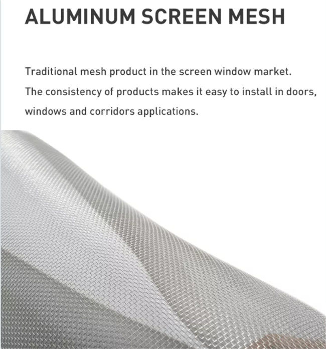 16x16 de Draad Mesh Light Weight Aluminum Alloy van het vensterscherm voor Klamboe 0