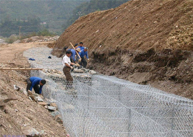 270g/M2 vulde de zink Met een laag bedekte het Overstromingsbeheersteen van Doosgabion 3m X 1m X 0.5m 2