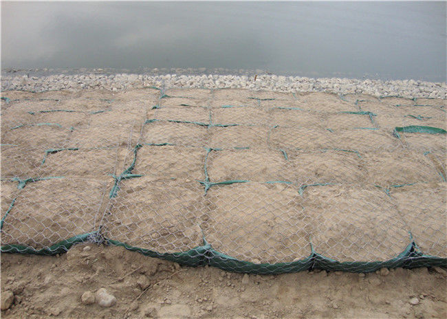 2m X 1m X 0.5m Gediplomeerde Doos ISO 9001 van Rivier de Bank Gegalvaniseerde Gabion 2