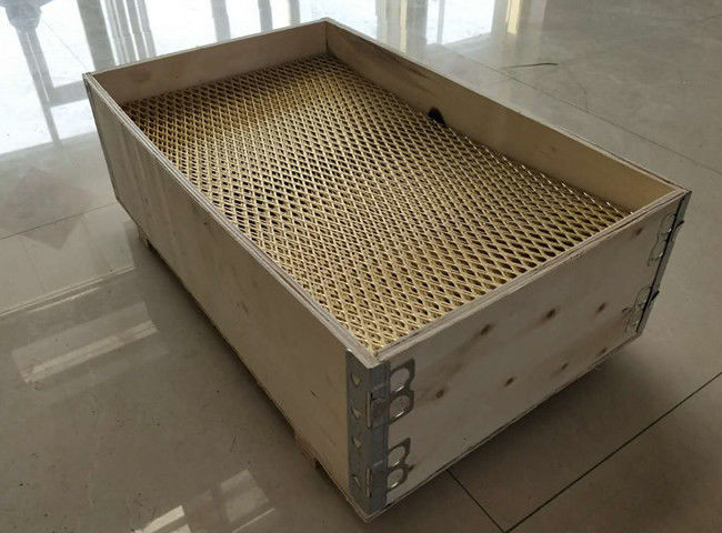 14mm H65 Dikte Uitgebreid Messing Mesh MAX 3.4m Decoratief Mesh Screen 1