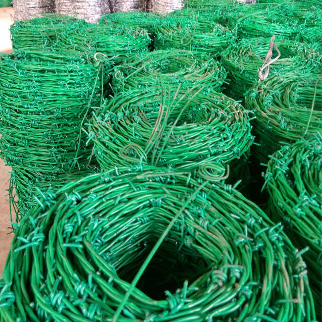 Met een laag bedekt Prikkeldraad 7.5cm van 13x13 50kg Plastiek Landbouwbedrijf en Stad 1