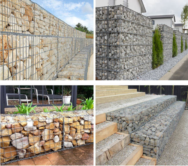 Dura-Gelaste de Draad Behoudende Muur met grote trekspanning van Wachtgabion sea wall 200*100*100 2