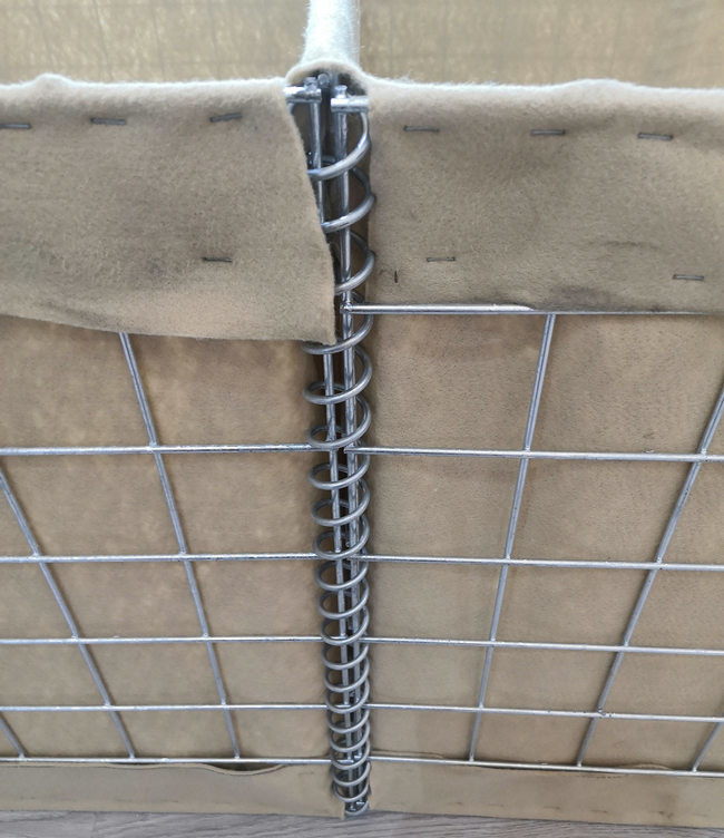 20 cellen 2.21m Gegalvaniseerde Gelaste Gabion-Manden 5mm Gabion-Manden 300g/M2 2