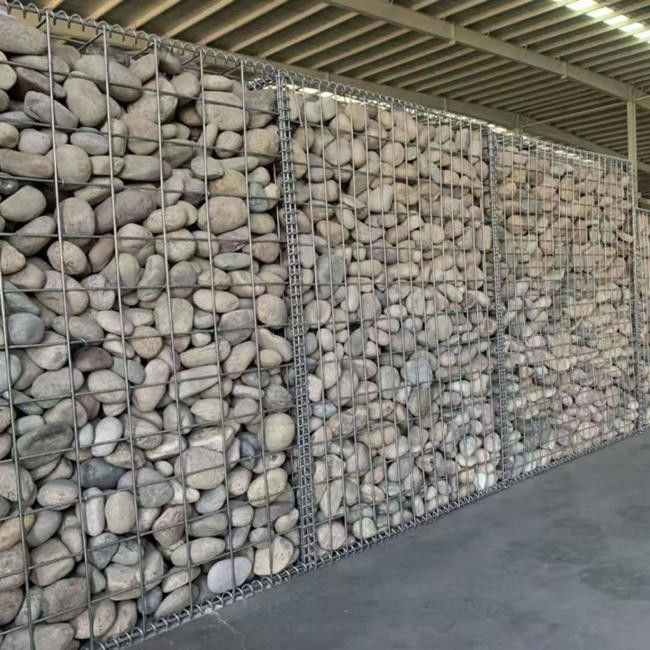 Duurzame 4.5mm Gabion Gelaste Draad Mesh Hot Dipped Galvanized Iron 1