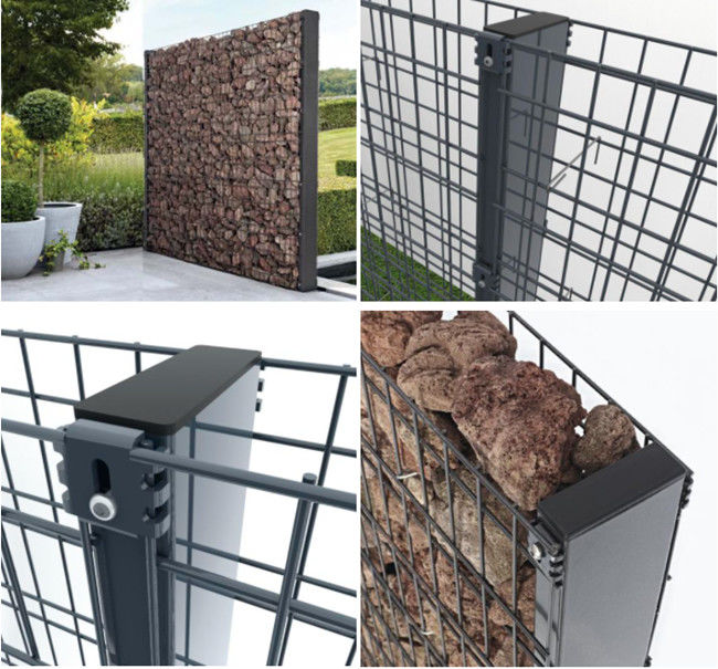 100x50mm Ce Gelaste Gabion Doos 8mm Enige de Tuinmuur van Draadgabion 0