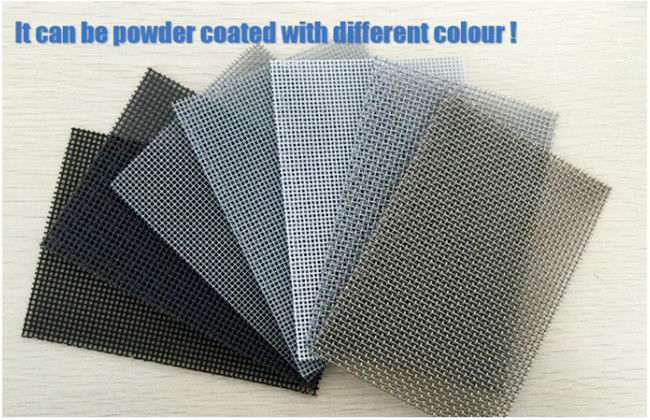 18x14 0.6m het Netwerk van de het Schermdraad van het Breedtevenster HBGB Zwart Mesh Screen Fabric 1