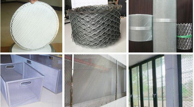 0.3mm tot 2mm Aluminium Uitgebreid Netwerk van de Metaaldraad 1,1 Maat 3