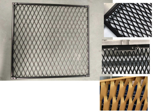MAXIMUM 300mm Uitgebreid Netwerk van de Metaaldraad 14mm het Hexagonale Geperforeerde Knipsel van Bladdecoiling 1