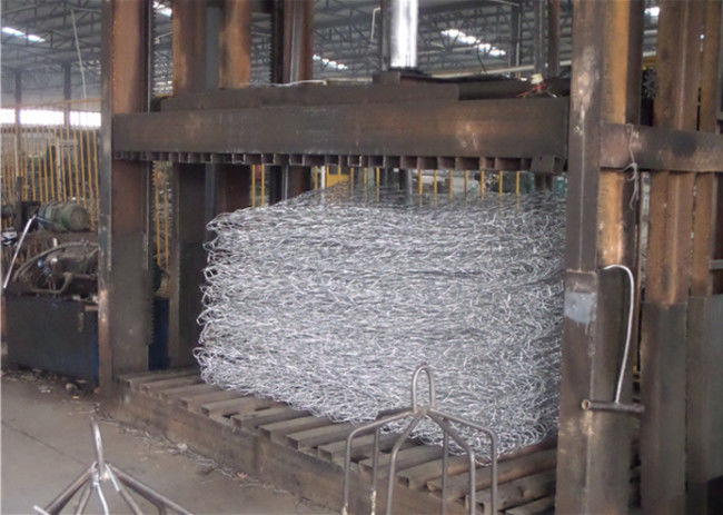 2x1x0.5m 2x1x1m pvc Met een laag bedekte Gabion Draad Mesh Stone Cage Rust Resistance 0