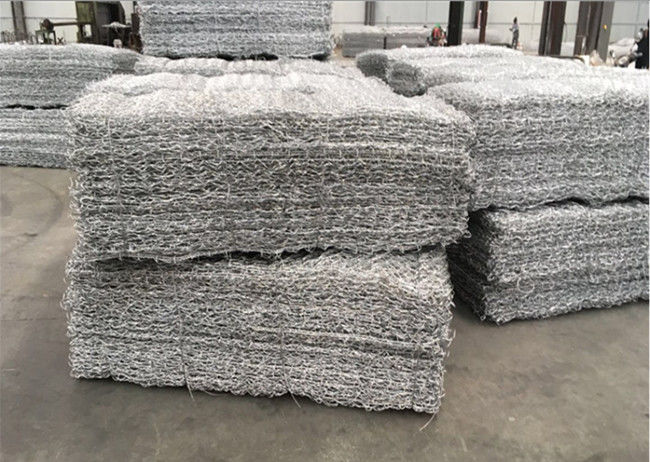 8 X 10 Cm-de Doos Hexagonale Draad Mesh  Stone Cage van Pvc Gabion 0