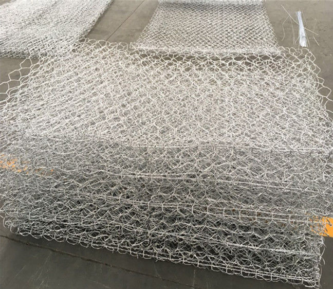 4x1x1m Gegalvaniseerd Gabion-Doos Anticorrosief Hexagonaal Geweven Netwerk 1