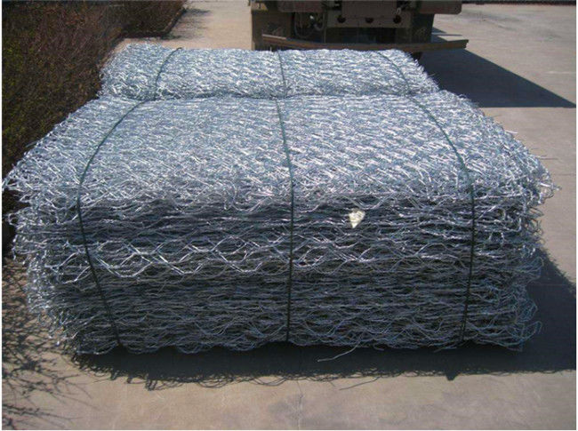 4x1x1m Gegalvaniseerd Gabion-Doos Anticorrosief Hexagonaal Geweven Netwerk 2