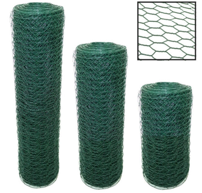 4ft Gegalvaniseerd Gevogelte Hexagonaal Draad het Opleveren pvc Met een laag bedekt Kippegaas BWG 12 1