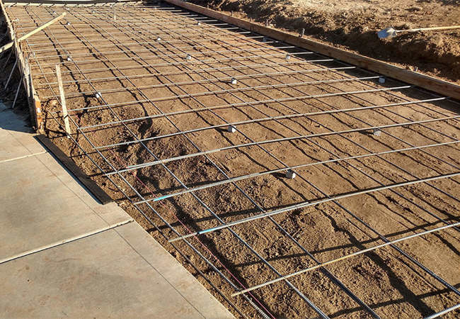 De Concrete Versterking van HBGB laste Draadnetwerk 6 Maat 250mm Geribbelde Staalbar 1