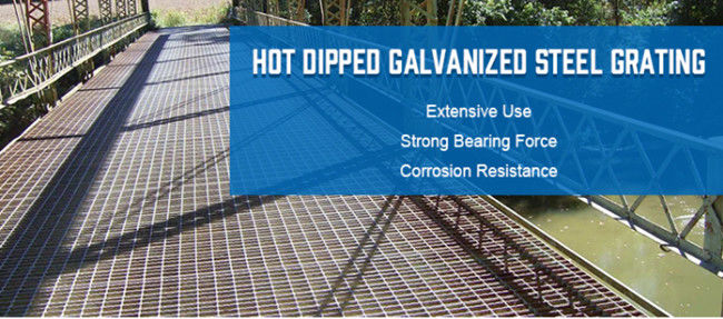 30x5mm Duidelijke Bargrating Pers Gesloten Stop in Gegalvaniseerd Staal 0