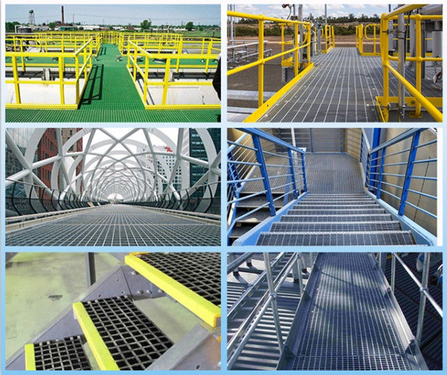 Hete Ondergedompelde Lichtgewicht de Bargrating van het Gangaluminium Anticorrosief ODM 3