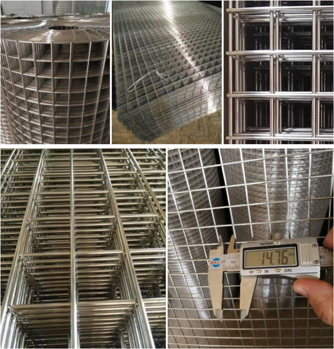 Roestvrij staal 304 Gelaste Draad Mesh Panels Rust Proof 50x50mm 0
