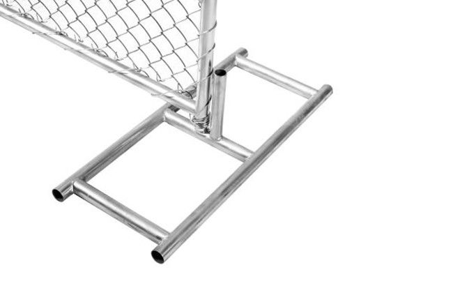 De vlotte van de OmheiningsPanel 6x12 van de Oppervlakte8×10 Tijdelijke Bouw Zilveren Geschilderde Nevel 0