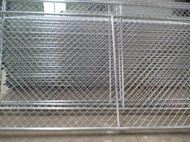 Hete Ondergedompelde Gegalvaniseerde Tijdelijke de Bouwomheining Panel van de Kettingsverbinding 14ft 50×50mm 0