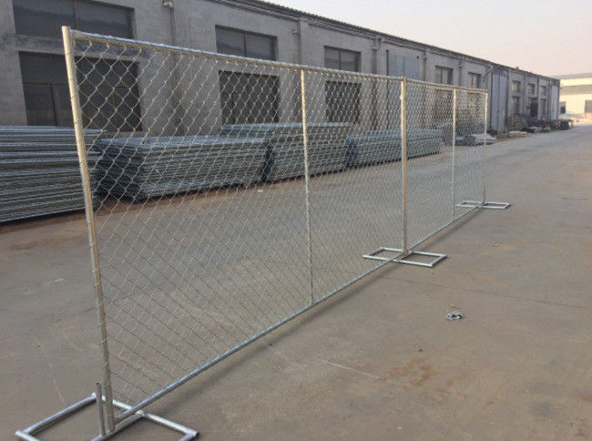 De gegalvaniseerde Omheining Panels Chain Link van de Metaalbouw 75x75mm 6x12ft 0