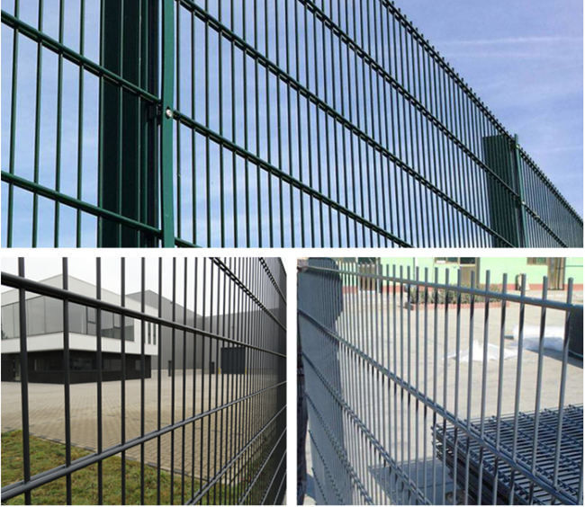 8mm H2.43m 868 Tweelingpvc Met een laag bedekte 2D Dubbele Met grote trekspanning van Draadmesh fence 1