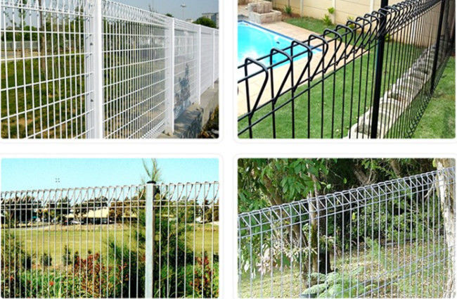 L2.3m 6mm het Broodje Hoogste Gegalvaniseerd Mesh Fence Panels Hot Dipped van Dia BRC 2