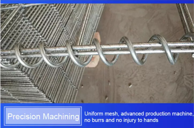50 X 50mm Muur van Gaten de Grootte Gelaste Gabion Mesh Galfan Coated For Retaining 2