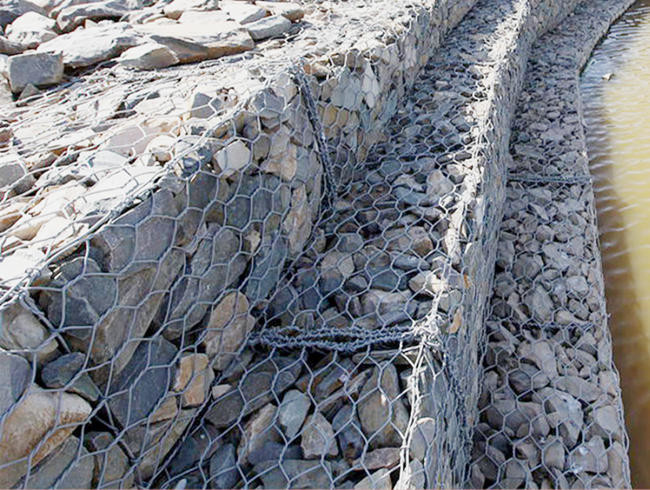 4mm Pvc Met een laag bedekte Gabion  80mm X 100mm Openend 1