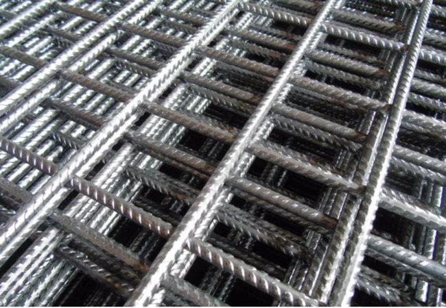 Aangepast Staal 6 van Mesh Non Galvanized Ribbed Bar van de Concrete Versterkings Gelast Draad Maat 1