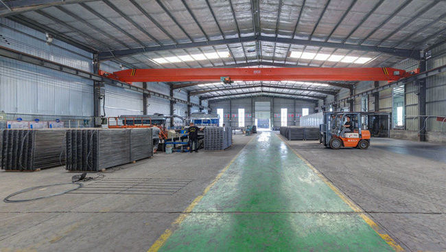 2.15x5.0m de Vierkante Gelaste Draad Mesh Fabric For Bridge Construction van de Gaten Concrete Versterking 2