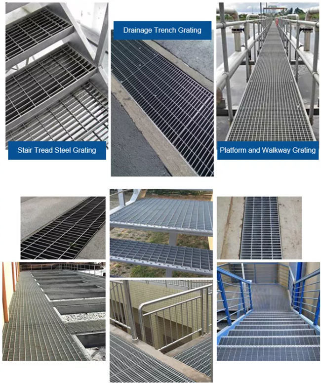 De getande Oprijlaan randde Gegalvaniseerd Staal die Antislip 32x5mm Bar raspen 2