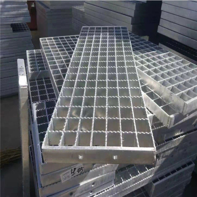 De antislipdekking galvaniseerde Getand Bargrating Onbehandeld Staal 0